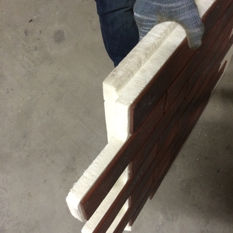 Burgund Rustik, Толщина 30 мм, Фасадные Термопанели Rufford